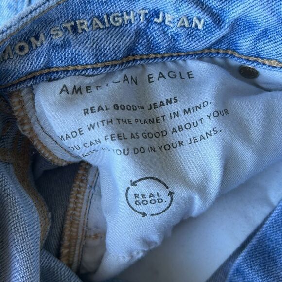 American Eagle Outfitters Blue Straight Leg Jeans Size 4
Long - Picture 8 of 13